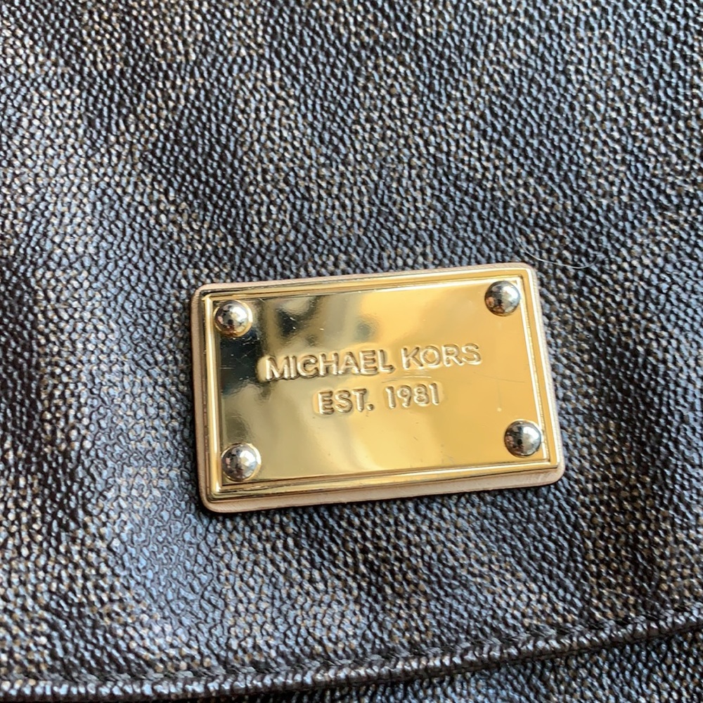 Michael Kors | brown MK Satchel Crossbody Bag - Picture 10 of 16